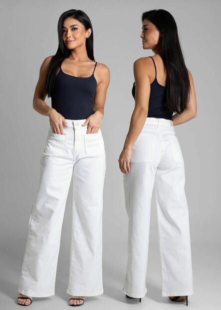 Cal?a Sarja Sawary Wide Leg Petit - 282401