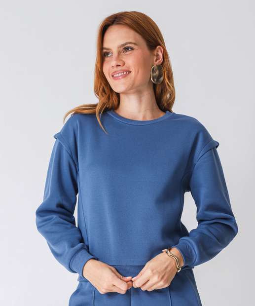 Image_Blusão Feminino Moletom Detalhe Ombro Marisa Azul