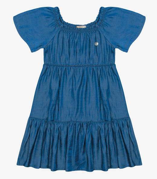 Vestido Liocel Trick Nick Azul