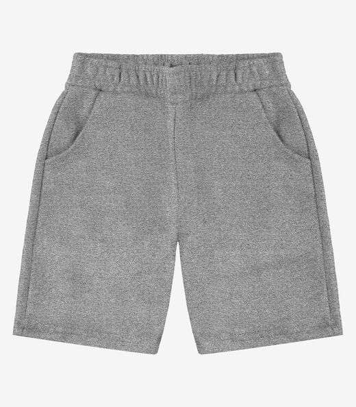 Bermuda Básica Masculina RoviKids Cinza