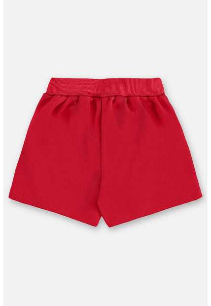 Shorts em Moletom Infantil Feminino Up Baby