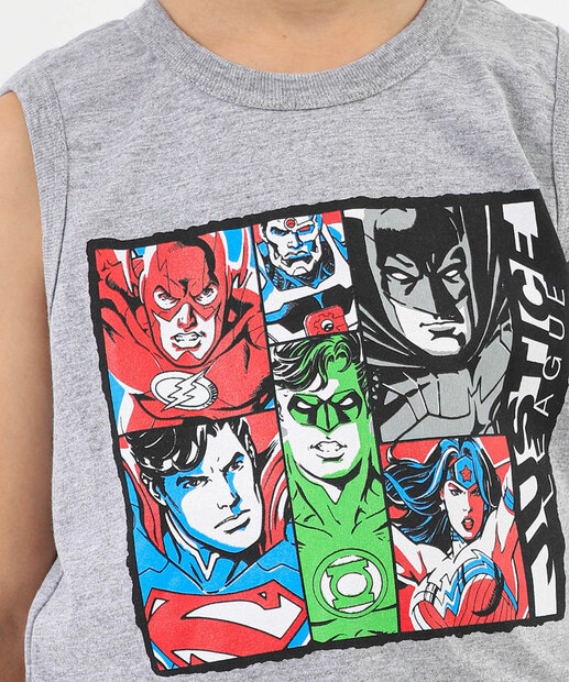 Regata Infantil Masculina Liga da Justiça