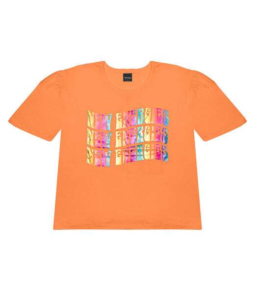 Blusa Feminina Energies Rovitex Teen Laranja