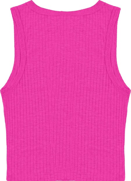 Regata Feminina Adulto Canelada Intinita Cor Rosa