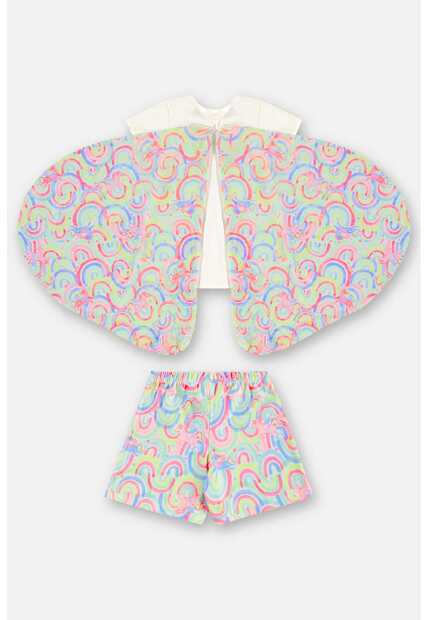 Pijama Infantil em Suedine com Asas Up Baby