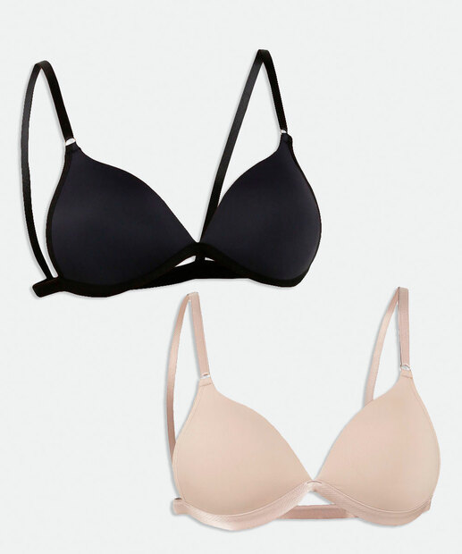 Kit 2 Sutiãs Top Triângulo Feminino Marisa