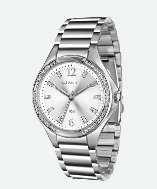 Kit Relógio Feminino Strass Lince LRMJ061L KA3YB2SX