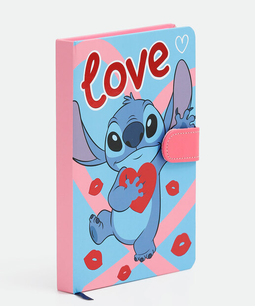 Caderneta Anotações Estampa Stitch Disney  