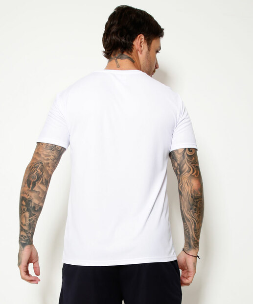 Camiseta Masculina Fitness Manga Curta MR