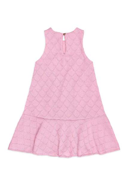 Vestido Malha Texturizada Godê Quimby