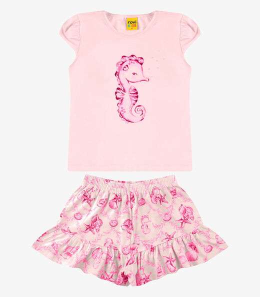 Image_Conjunto Blusa Com Shorts Rovi Kids Rosa