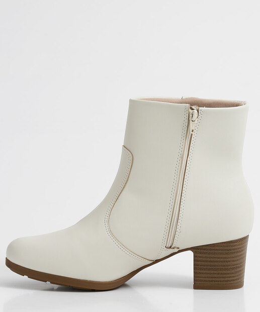 Bota Feminina Cano Curto Salto Grosso Modare 