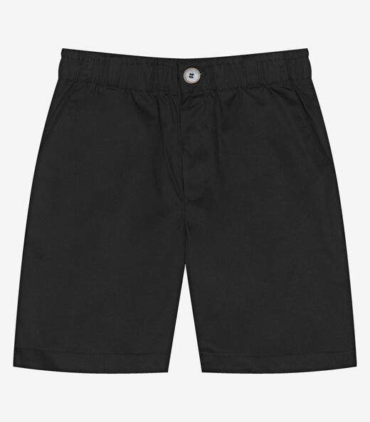 Conjunto Infantil Camisa Com Bermuda Trick Nick Bege
