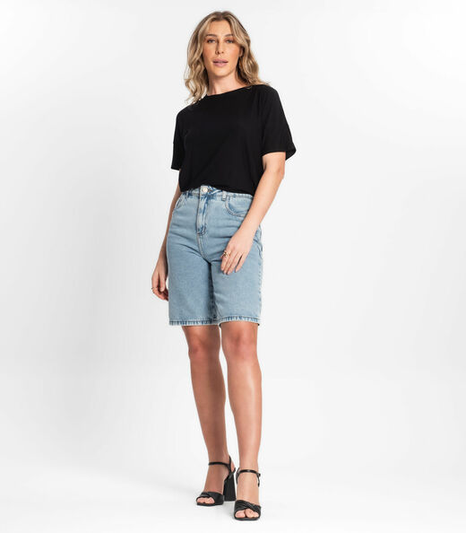 Blusa Feminina Em Viscose Endless Preto