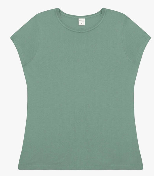 Blusa Feminina Básica Visco Tricot Rovitex Verde