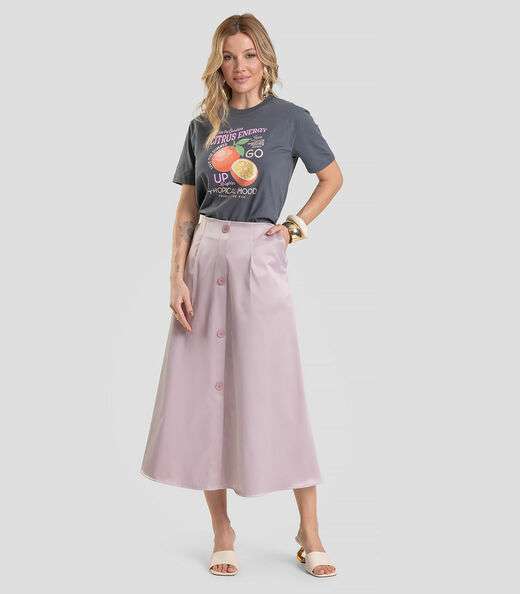 Image_Saia Midi em Tecido Plano Dianna Cinza