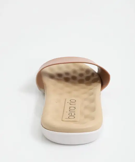 Rasteirinha Feminina Beira Rio Bege