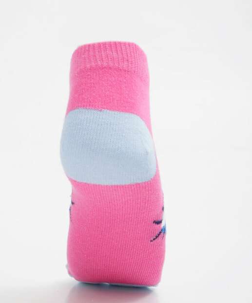 Kit 3 Pares Meias Soquete Feminina Estampa Olho Grego