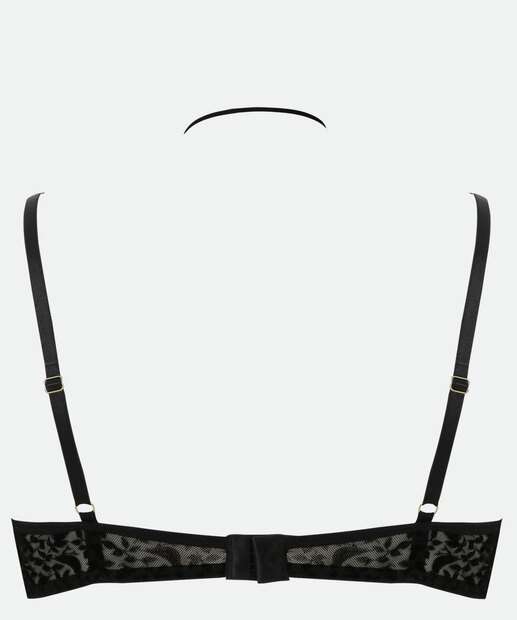 Sutiã Com Base Strappy Bordado Sem Bojo Marisa