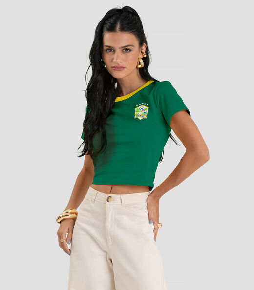 Image_Blusa Feminina em Cotton Leve Brasil Dianna Verde