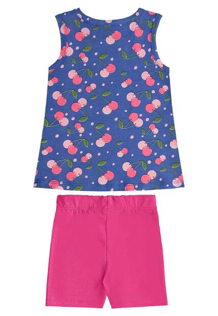 Conjunto com Regata e Bermuda Bee Loop