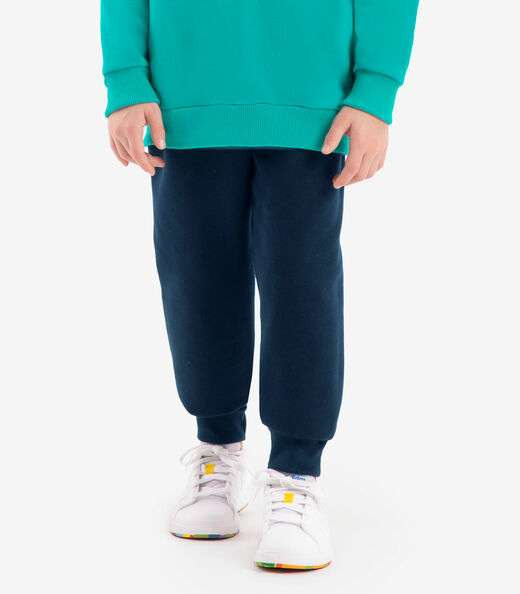 Conjunto Blusão Com Capuz E Calça Rovi Kids Verde