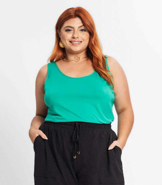 Image_Regata Feminina Plus Size Secret Glam Verde