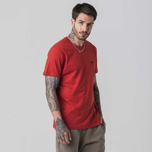 Camiseta Masculina Estampa Rock e Soda