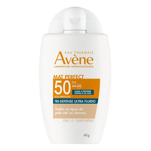 Image_Protetor Solar Facial Avène Mat Perfect Tri-Defense Ultra Fluido FPS50 Tom 1.5 C