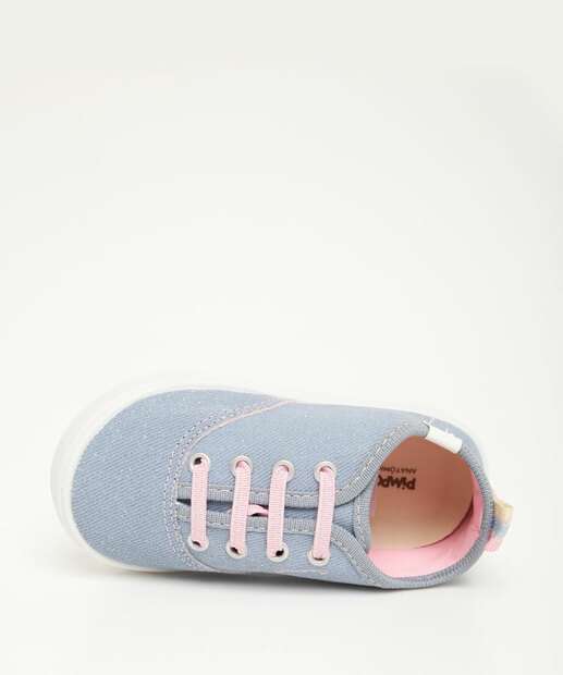 Tênis Infantil Casual Glitter Pimpolho