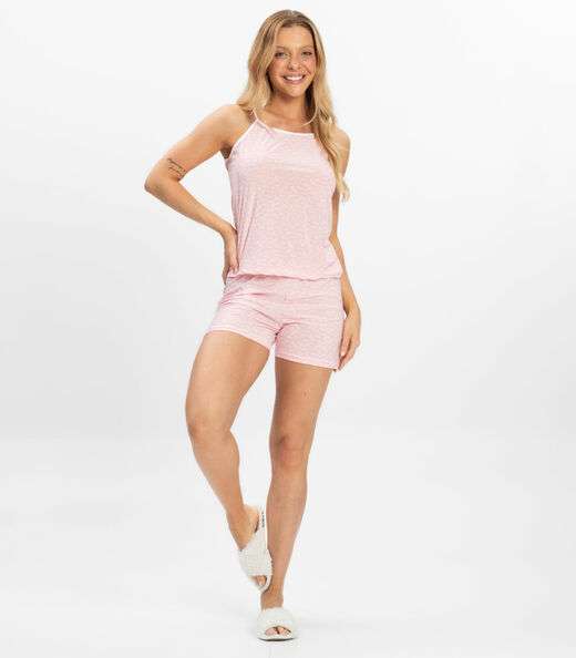 Short Doll Curto Feminino De Liganete Bella Ana Rosa