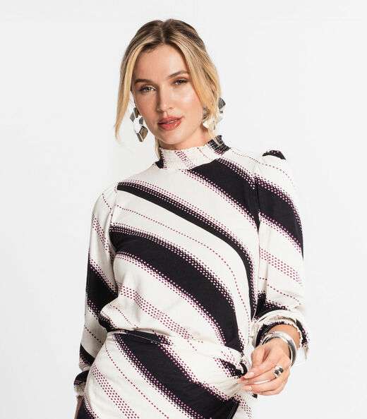 Blusa Manga Longa Feminina Endless Preto