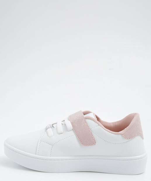 Tênis Infantil Casual Recorte Velcro Izalu