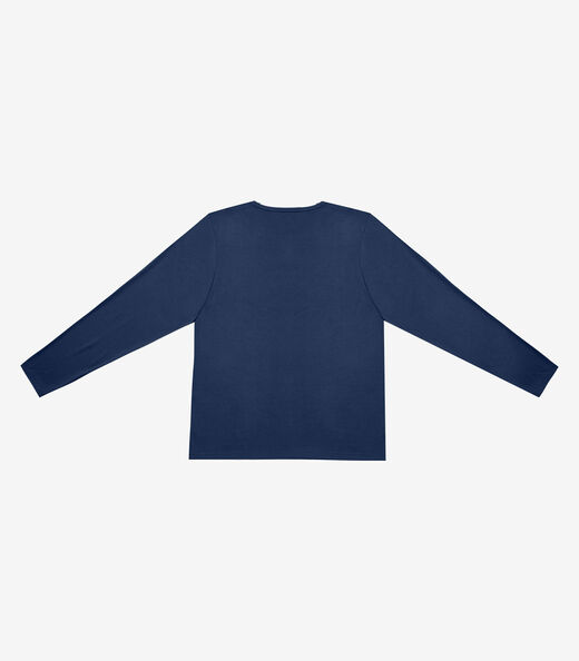 Blusa Térmica Masculina Proteção UV Select Azul