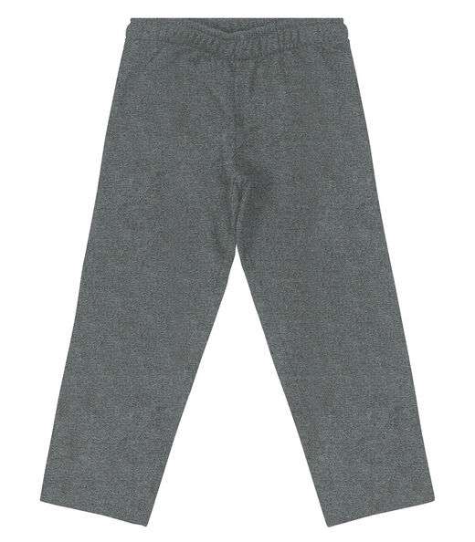 Calça Infantil Moletom Rovitex Kids Cinza