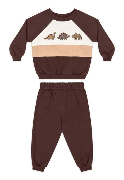 Image_Conjunto Bebê Menino Dino Moletom Quimby