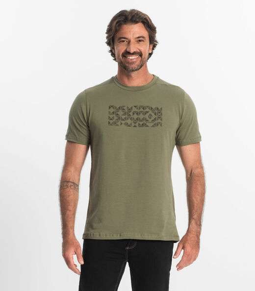 Camiseta Masculina Diametro Verde