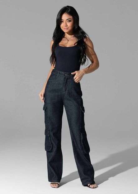 Calça Jeans Sawary Reta Petit - 282716