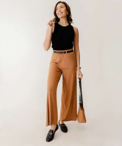 Calça Pantacourt Feminina Marisa