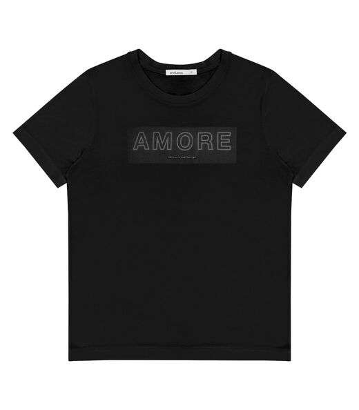 Blusa Feminina Manga Curta Endless Preto