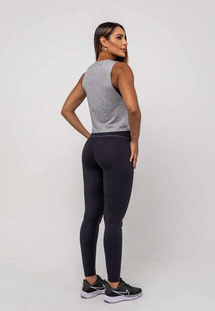 Regata Libélula Malha Mescla Salvatore Fashion