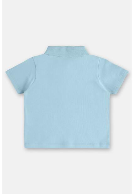 Conjunto Bebê com Polo e Short Três e Já