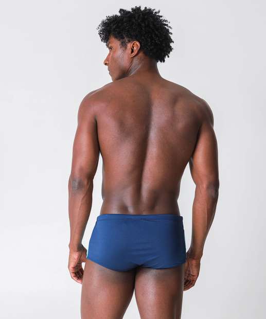 Sunga Masculina Recorte Lateral Marisa Azul