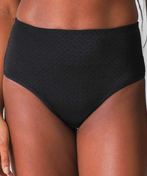 Calcinha Cintura Alta Clássica Bibelô DeMillus