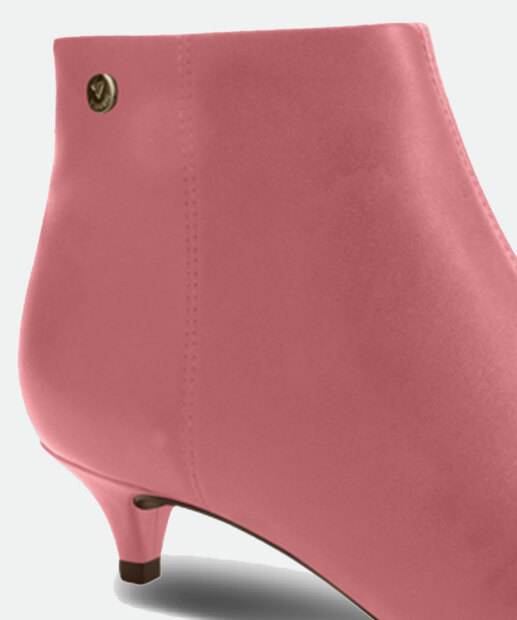 Bota Feminina Ankle Boot Salto Fino Via Uno