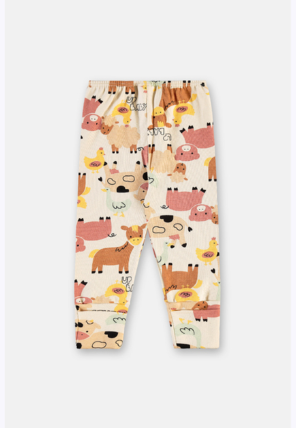 Calça Suedine Punho Up Baby