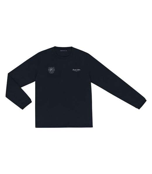Camisa Masculina Manga Longa Diametro Preto