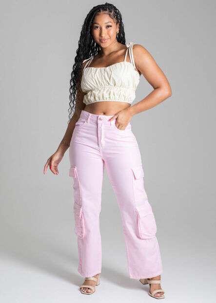 Calça Sarja Sawary Reta - 278227