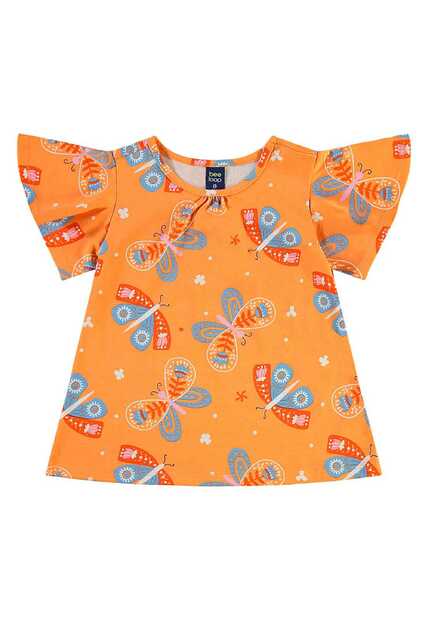 Conjunto Bata e Short Menina Bee Loop