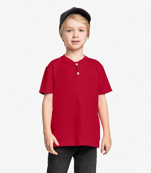 Polo Infantil Trick Nick Vermelho